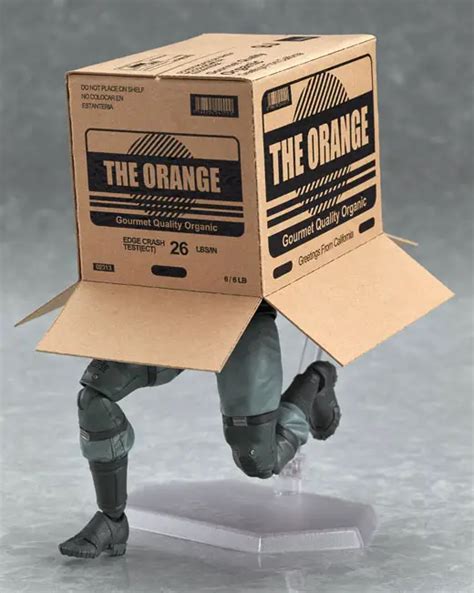 metal gear solid 2 box 1|solid snake cardboard box.